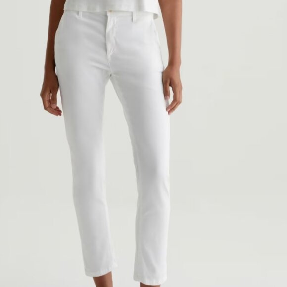 AG Adriano Goldschmied Women Size 31 Caden Trouser Pant Beige Taupe Tailored NWT - Picture 6 of 16